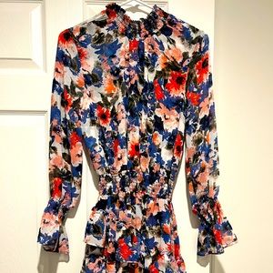 MISA Savanna Dress Tie Dye Floral